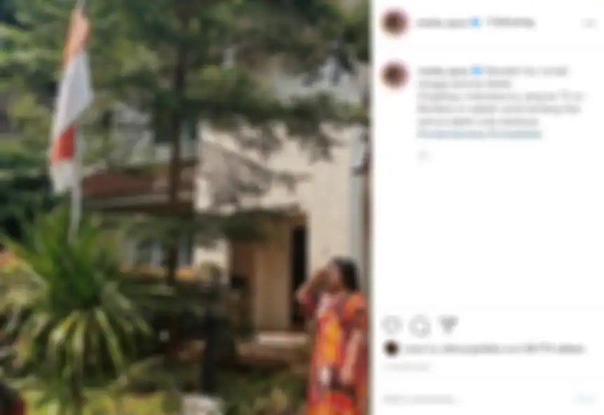 Unggahan Mutia Ayu di instagram