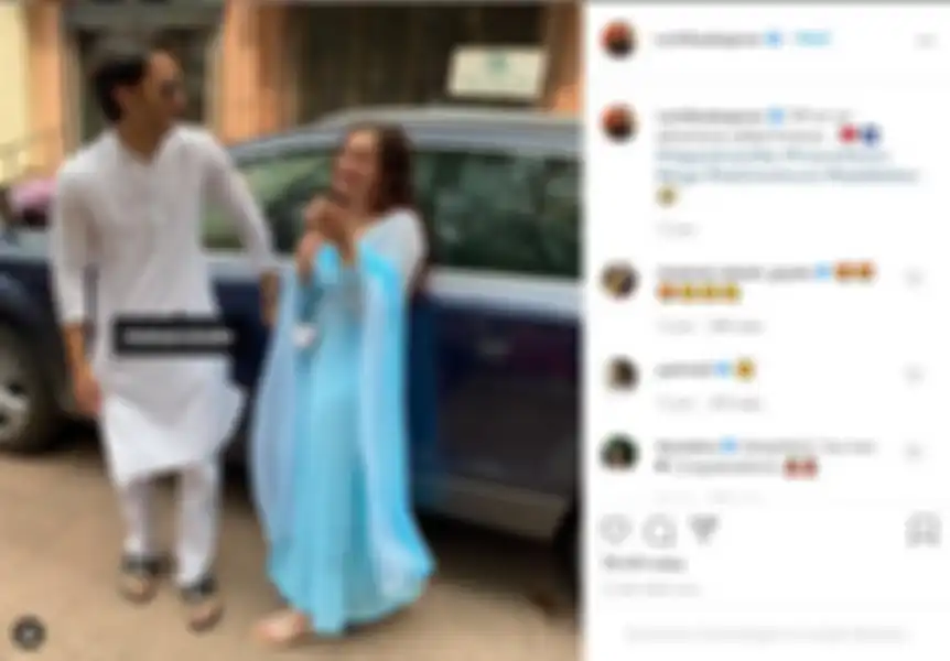 Pernikahan Shaheer Sheikh dan Ruchikaa Kapoor.
