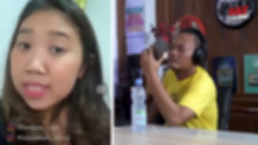 Kiky Saputri saat video call dengan Sule