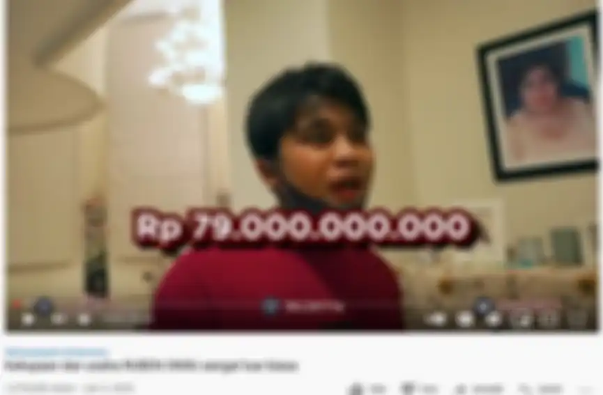Billy Syahputra saat berkunjung ke kediaman mewah Ruben Onsu