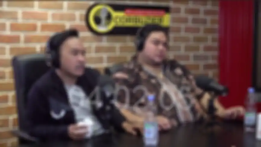 Ruben Onsu dan Ivan Gunawan di podcast Deddy Corbuzier