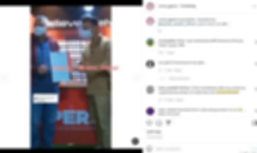 Video Viral saat Raffi Ahmad membeli saham Persija.