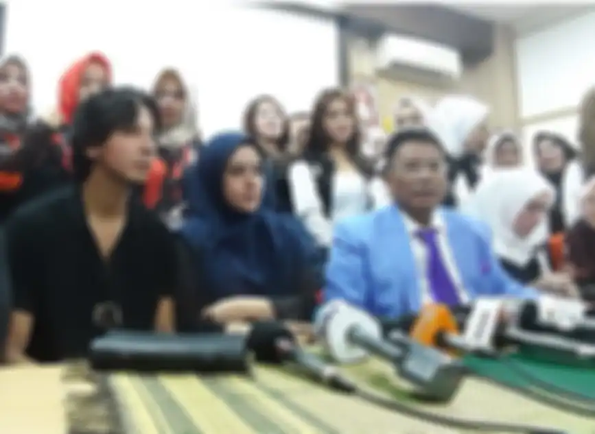 Sonny Septian, Fairuz A Rafiq dan Hotman Paris saat ditemui Grid.ID di Komnas Perempuan, Jakarta Pusat, Senin (8/7/2019).