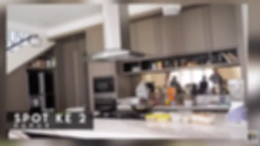 Dapur rumah Shireen