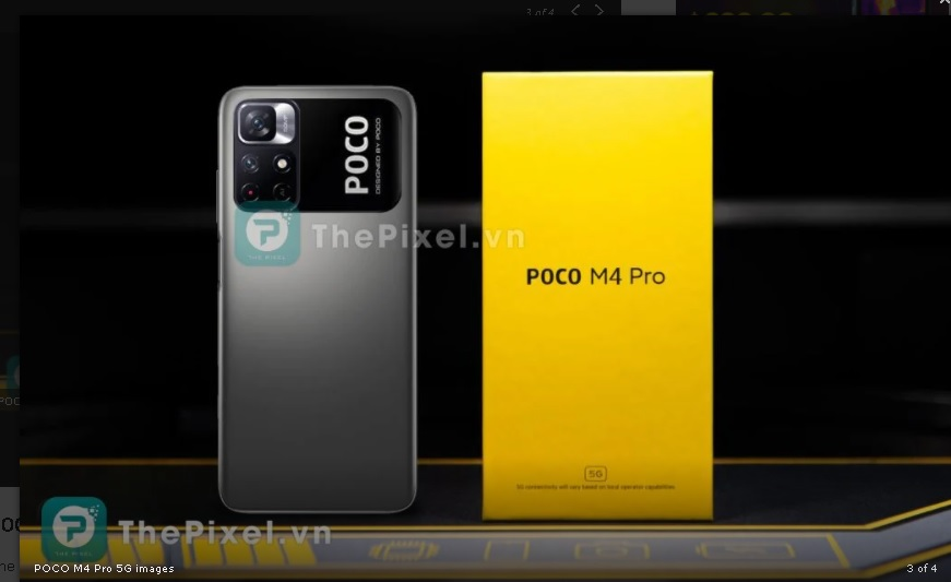Bocoran desain POCO M4 Pro 5G
