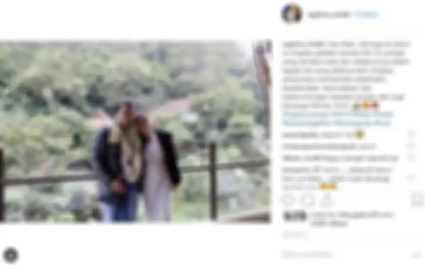 Unggahan terkahir Saphira Indah, mohon keselamatan untuk keluarganya