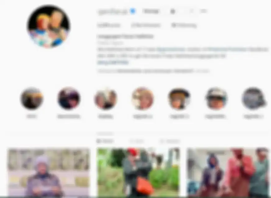 Instagram Ibunda Atta Halilintar sepi dari unggahan mengenai lamaran Atta.