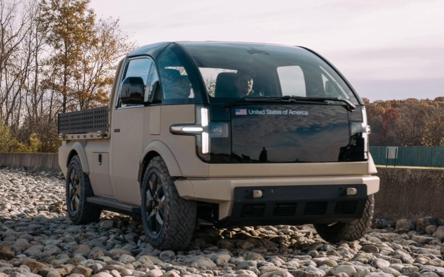 Militer AS adopsi CANOO Pickup Truck