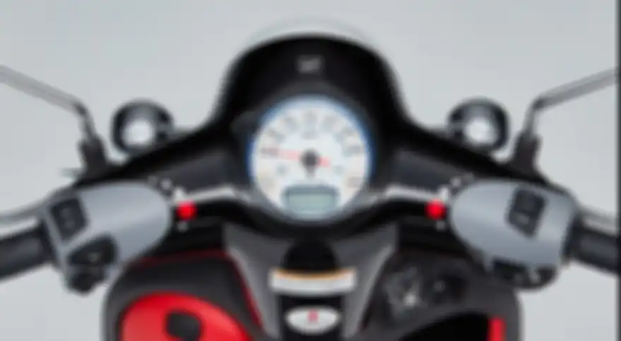 Detail panel instrumen motor baru adik Honda Scoopy