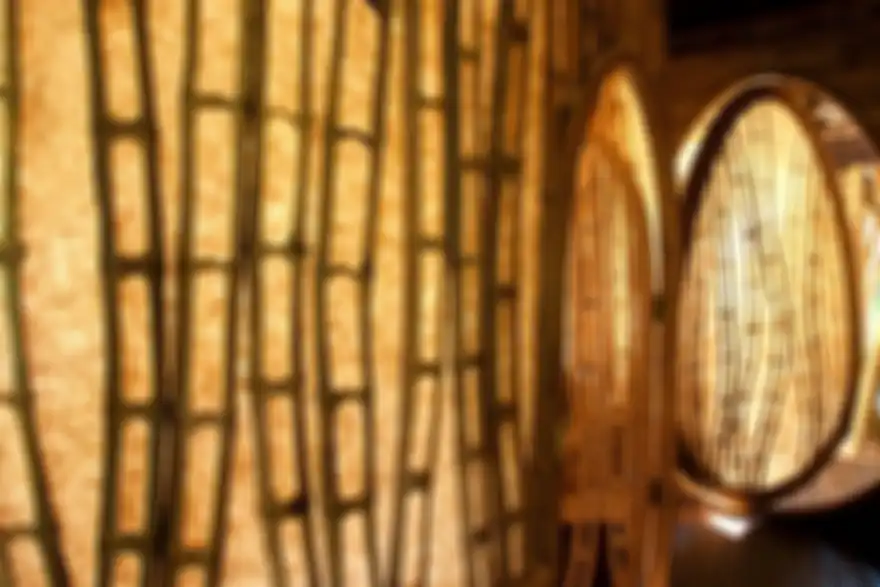 rumah bambu
