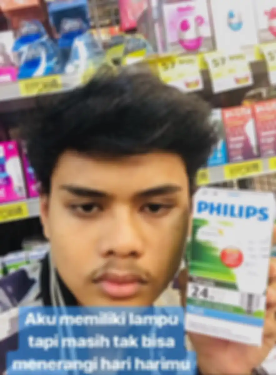 Quote galau dari barang di supermarket.