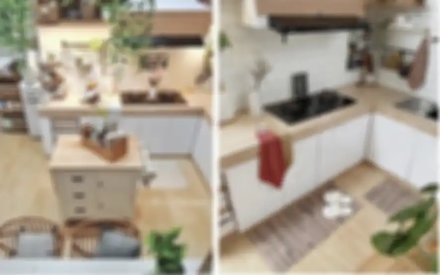 Desain kabinet dapur minimalis memulas area memasak jadi tampak cantik. Fungsinya juga maksimal di balik aesthetic. Simak 8 foto hasilnya. 