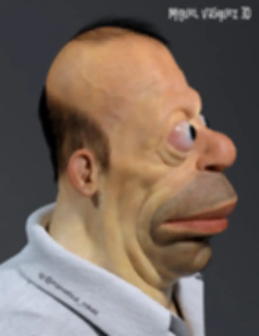 Homer Simpson versi 3D