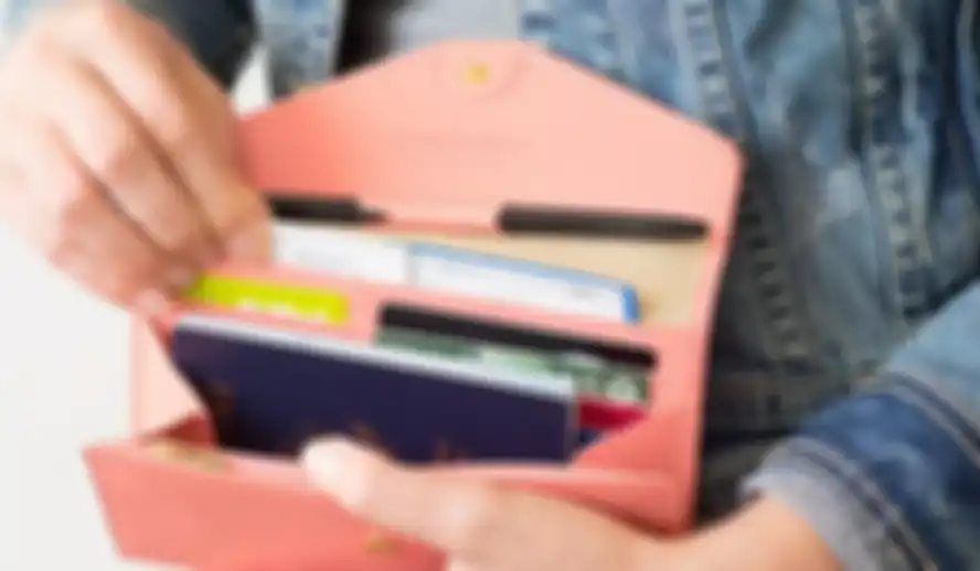 Dompet yang rapi
