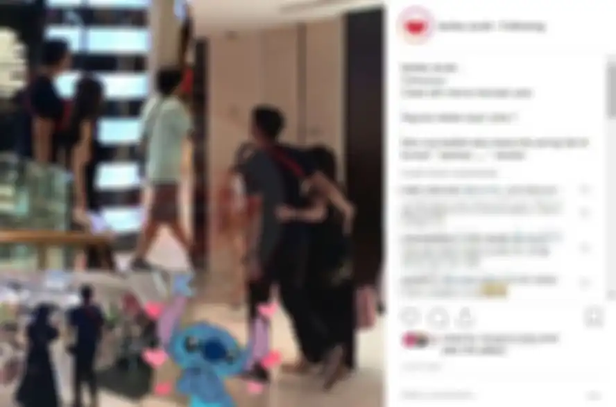 Tangkapan layar unggahan akun gosip terkait kedekatan Wijaya Saputra degan Gisella Anastasia.