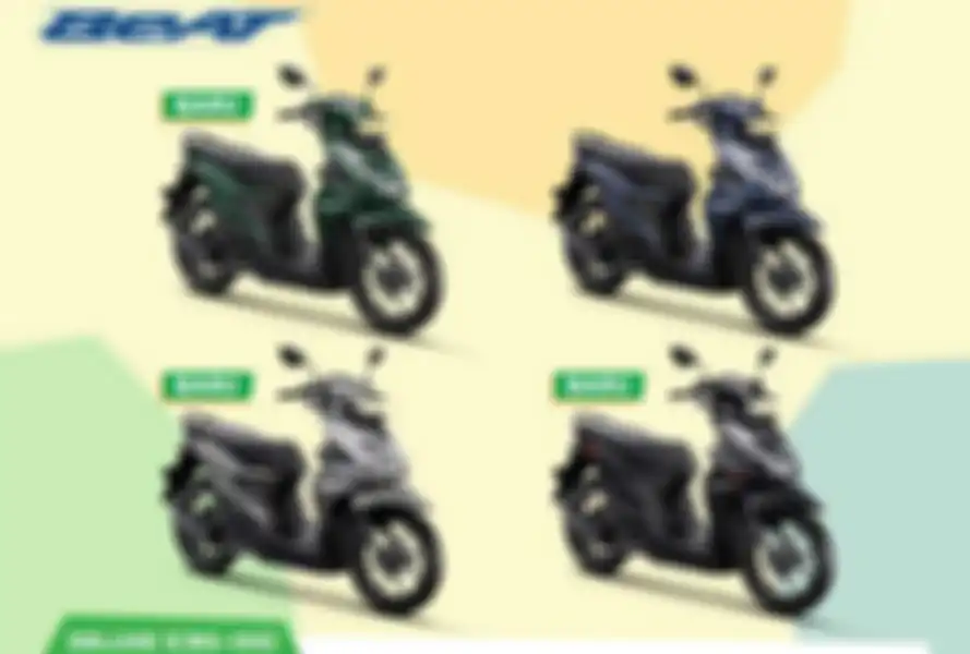 Opsi warna varian Honda BeAT Deluxe