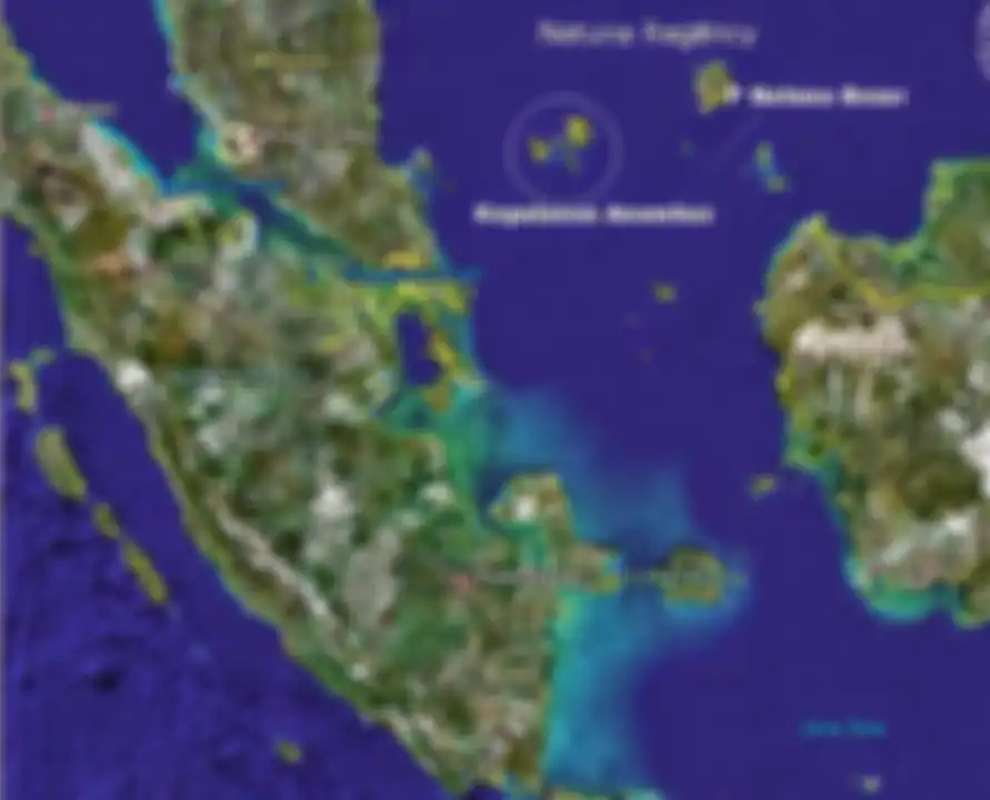 Posisi geografis Natuna.