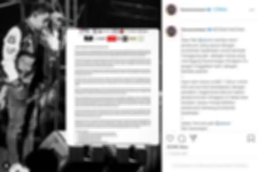 Unggahan Instagram Ifan Seventeen. 