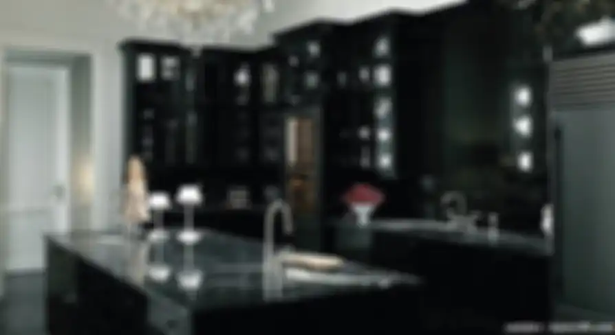 Desain dapur warna hitam sulap tampilan area memasak dari aura kelam jadi estetik. Begini 10 foto hasilnya. 