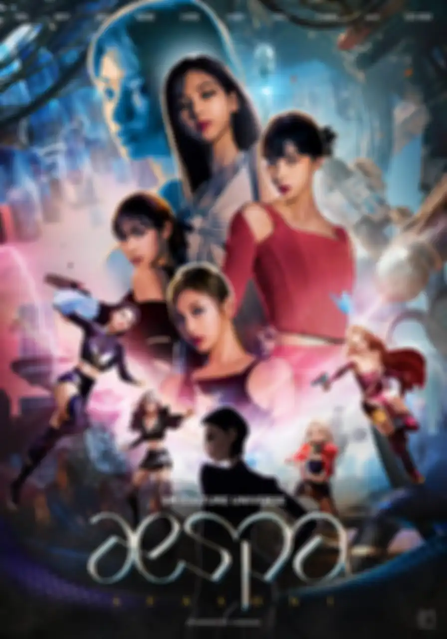 Poster aespa untuk Season 1