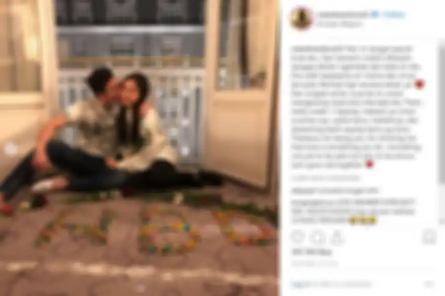 Kejuatan romantis Verrel di ulang tahun Wilona ke-20