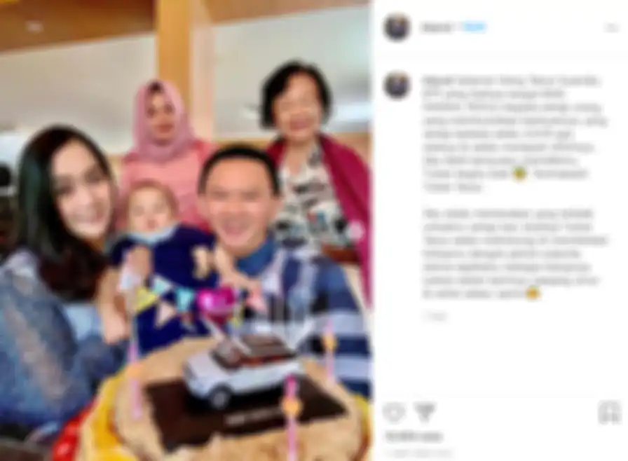 Unggahan Puput Nastiti Devi di hari ulang tahun BTP