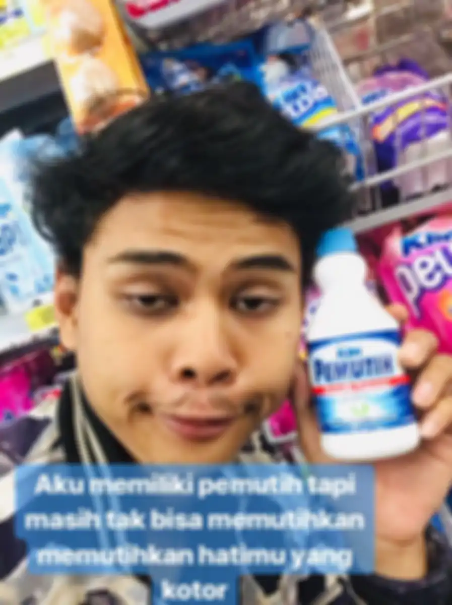 Quote galau dari barang di supermarket.
