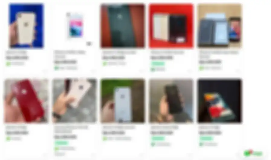 Harga iPhone 8 second di Tokopedia