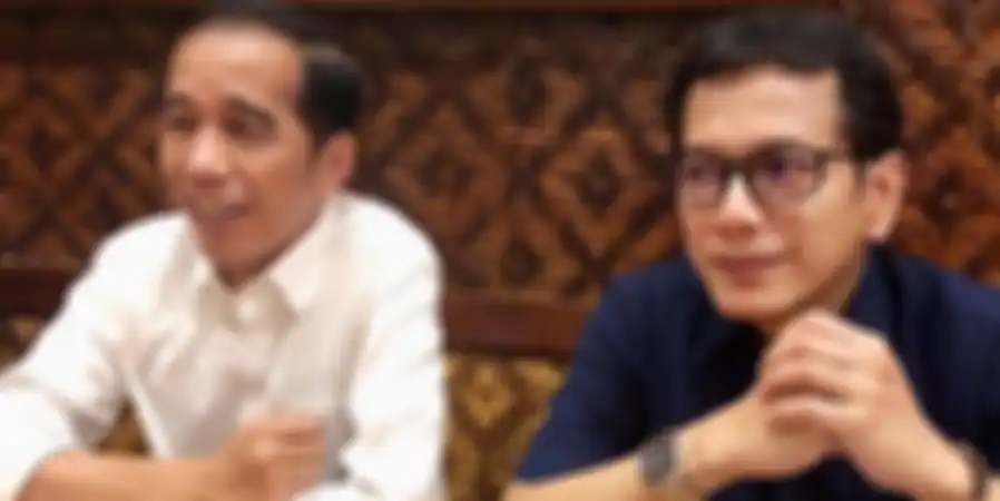 Presiden Jokowi dan Wishnutama.