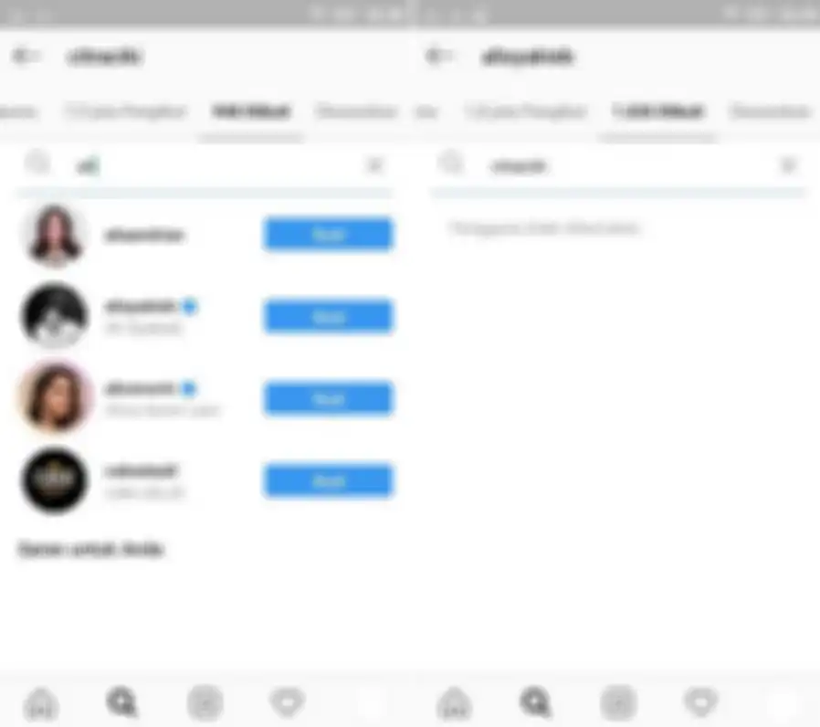 Ali Syakieb sudah infollow IG Citra Kirana 