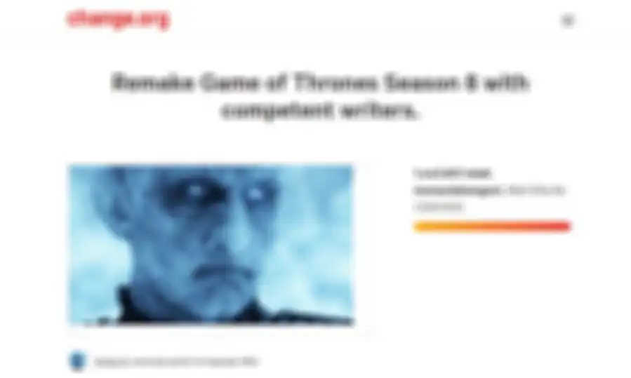 Petisi remake Game of Thrones season 8