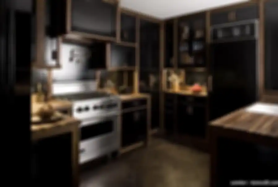 Desain dapur warna hitam sulap tampilan area memasak dari aura kelam jadi estetik. Begini 10 foto hasilnya. 