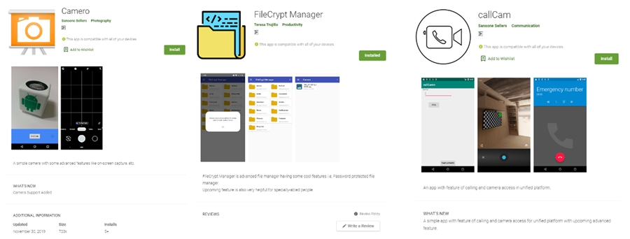 Tiga aplikasi pencuri pesan yang ditemukan di Play Store
