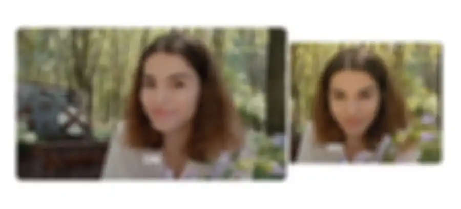 Fitur videografi Bokeh Flare Portrait Video di Reno6