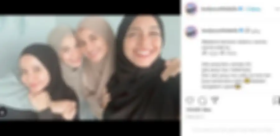 Bella menghabiskan waktu bersama para sahabtanya saat weekend