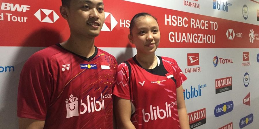 Indonesia Masters 2019 - Akbar/Winny Masih Kalah Pengalaman dari Peraih Perak Olimpiade Rio 2016