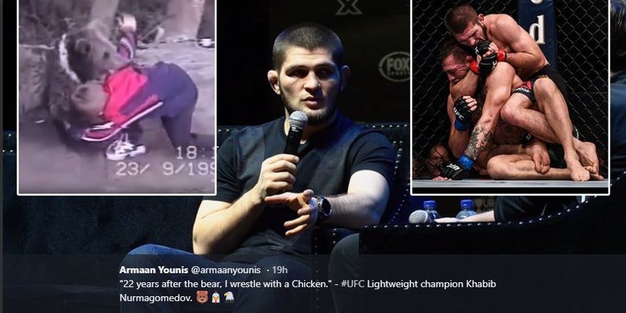 Khabib Nurmagomedov Sebut Conor McGregor sebagai Hewan yang Dia Lawan