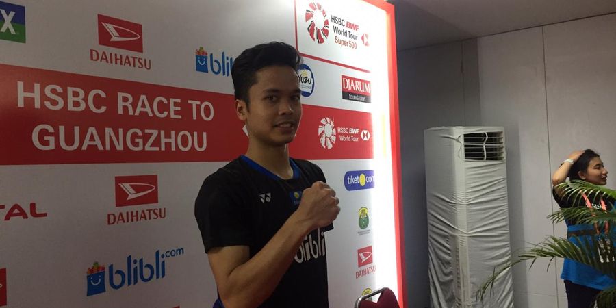 Anthony Sinisuka Ginting Petik Pelajaran dari Malaysia Masters 2019