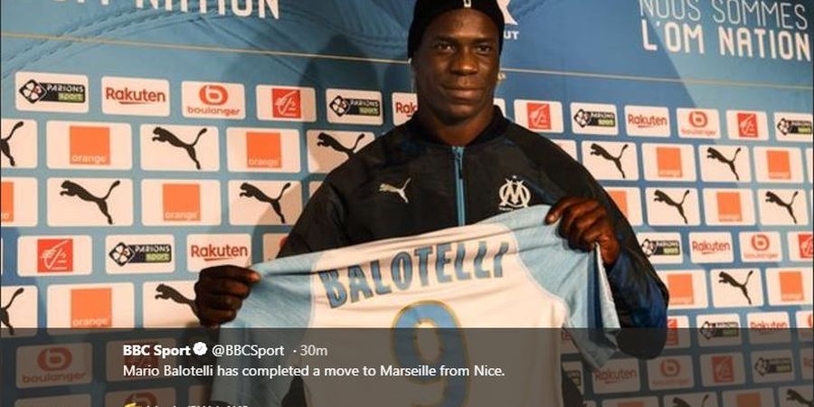 Resmi, Mario Balotelli ke Marseille dengan Modal 0 Gol di Liga Prancis