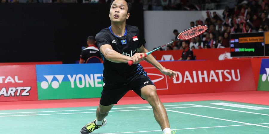 Bertemu Kento Momota di Perempat Final,  Anthony Ginting Siap Capek