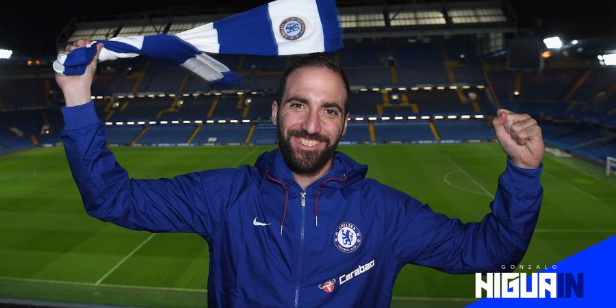 Pergi ke Chelsea, Gonzalo Higuain Tak Pernah Jatuh Cinta pada AC Milan