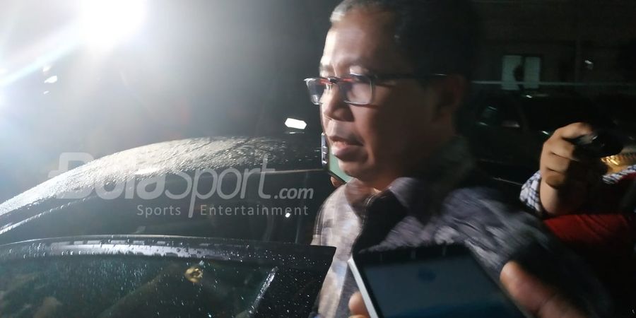 Joko Driyono Hemat Bicara Setelah Diperiksa 11 Jam oleh Satgas Antimafia Bola