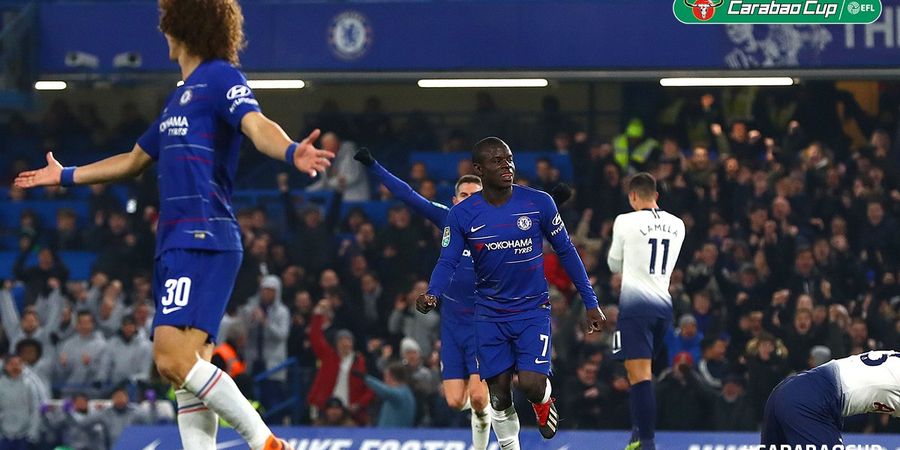 Golnya untuk Chelsea Kolongin 3 Pemain Tottenham, Kante Trending Topic