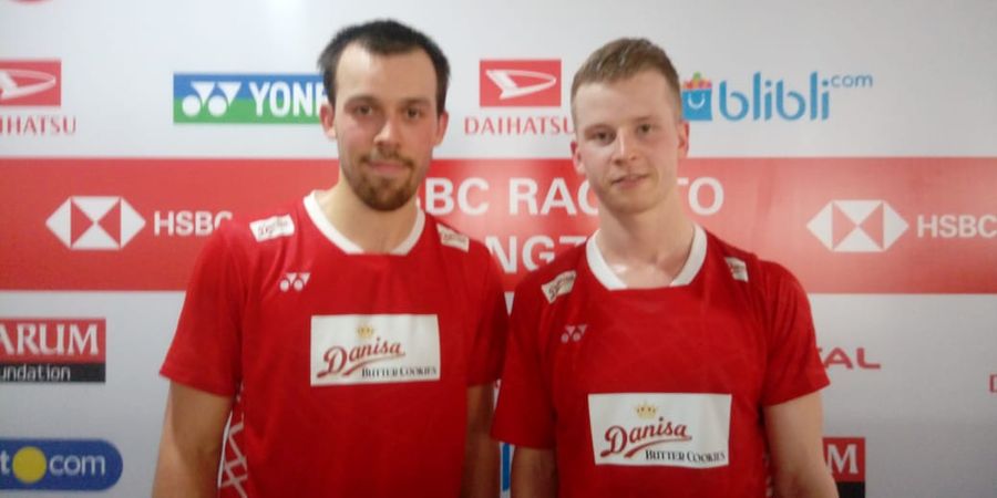 Hasil Denmark Open 2020 - Astrup/Rasmussen Angkat Koper, Matsumoto/Nagahara Menang Telak