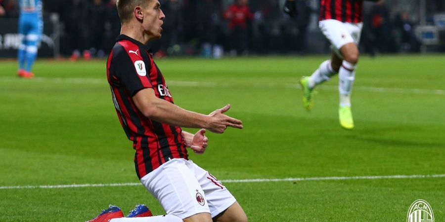 Babak I - Krzysztof Piatek Cetak Dua Gol, AC Milan Ungguli Napoli