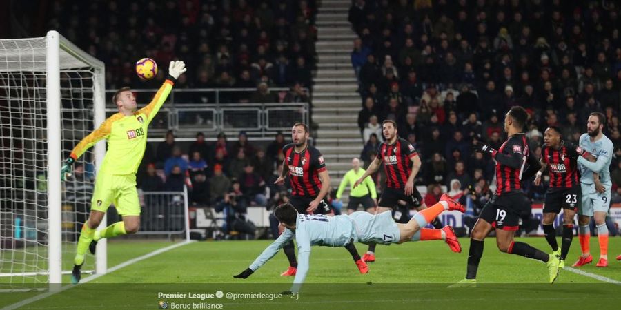 Turunkan Higuain, Chelsea Dihajar Empat Gol oleh Bournemouth