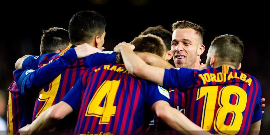 Hasil Copa del Rey - Lionel Messi Pimpin Barcelona Gebuk Sevilla 6-1