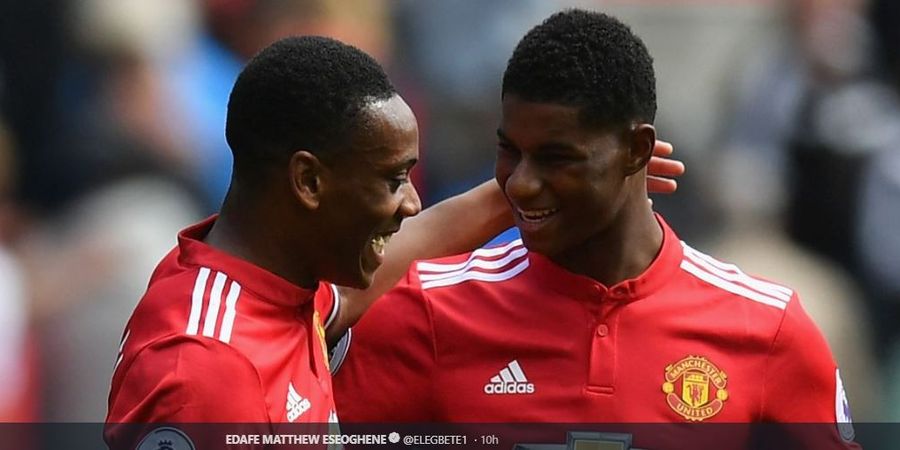 Strategi Solskjaer agar Duet Anthony Martial dan Marcus Rashford Ampuh