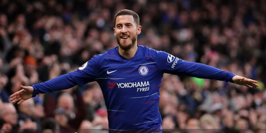 Eden Hazard Samai Catatan Langka Drogba dan Lampard di Chelsea