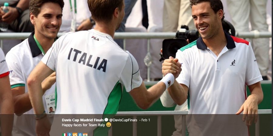 Davis Cup 2019 - Andreas Seppi Bawa Italia Menuju Putaran Final